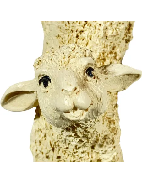 Resin Suckling Lamb for 25–30 cm Nativity Figures