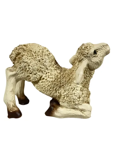 Resin Suckling Lamb for 25–30 cm Nativity Figures