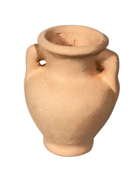 Set of 6 Terracotta Amphorae for 25–30 cm Nativity Figures