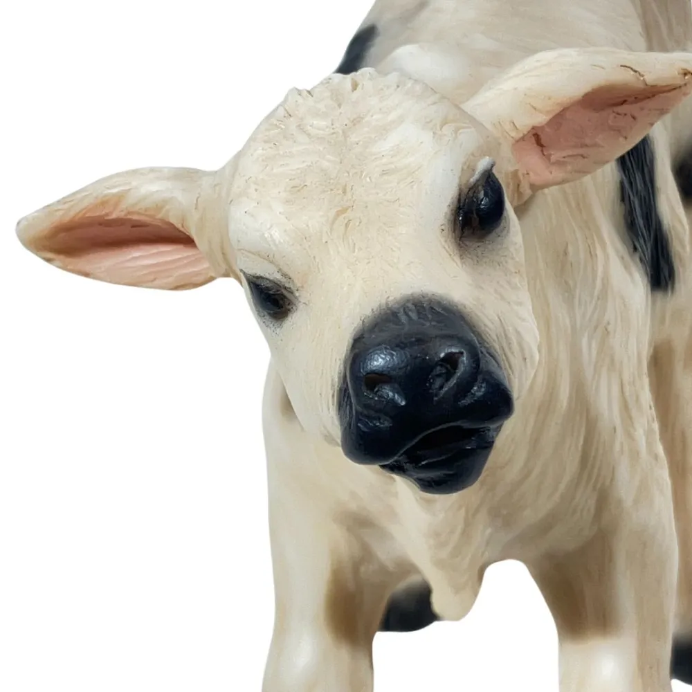 Spotted Resin Calf for 25–30 cm Nativity Figures