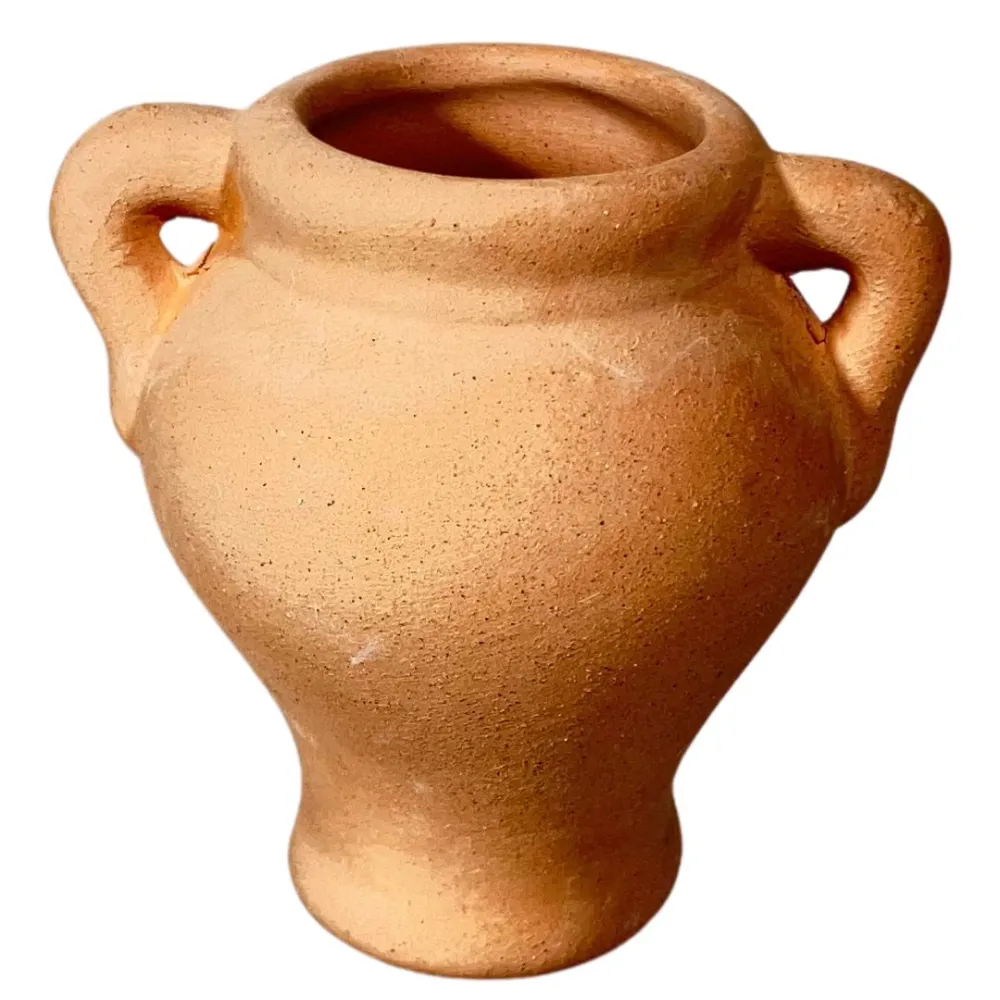 Set of 6 Terracotta Amphorae for 25–30 cm Nativity Figures