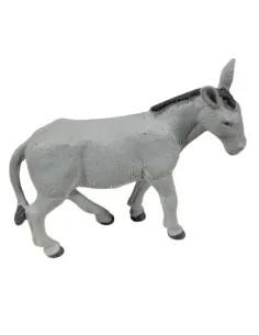 Asino in piedi in pvc per statue da 8-10 cm 2