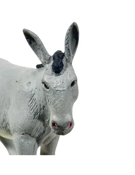 Standing PVC Donkey for 8–10 cm Nativity Figures