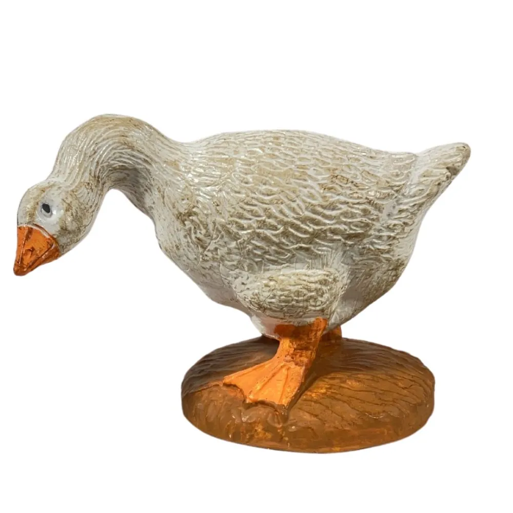 Set of Three PVC Geese for 15–20 cm Nativity Figures