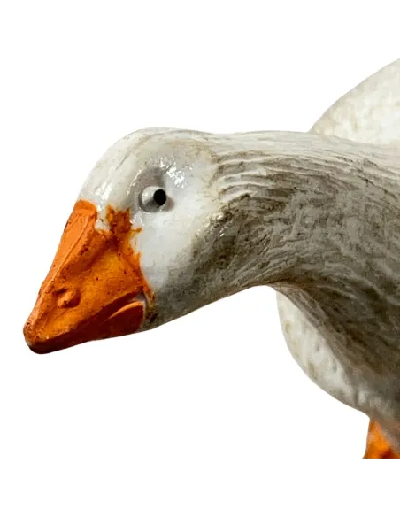 Set of Three PVC Geese for 15–20 cm Nativity Figures