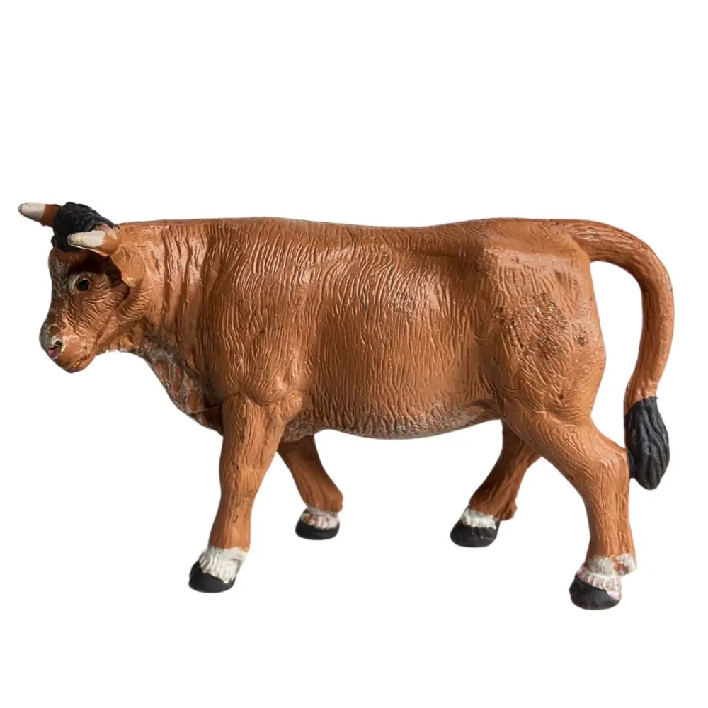 Standing PVC Ox for 8–10 cm Nativity Figures