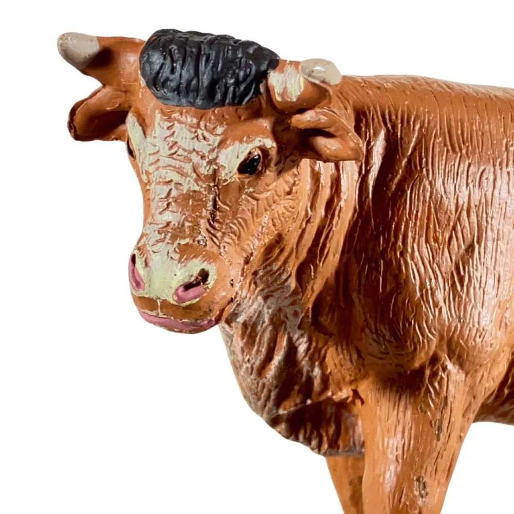 Standing PVC Ox for 8–10 cm Nativity Figures