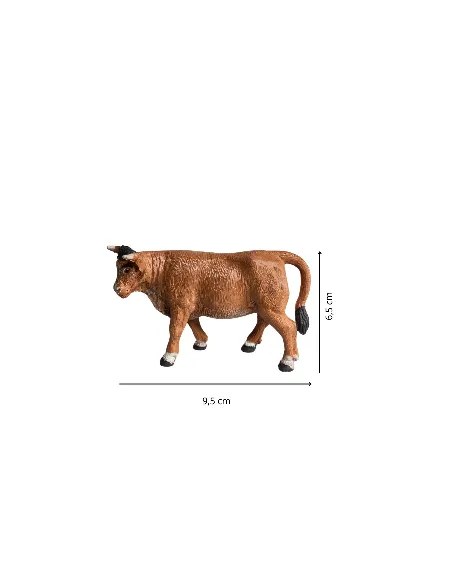 Standing PVC Ox for 8–10 cm Nativity Figures