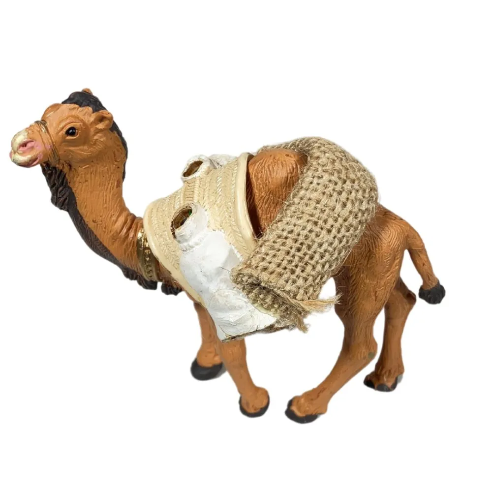 Loaded PVC Camel for 8–10 cm Nativity Figures