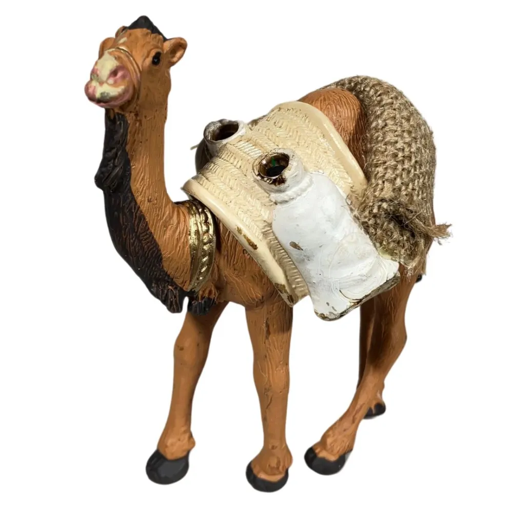 Loaded PVC Camel for 8–10 cm Nativity Figures
