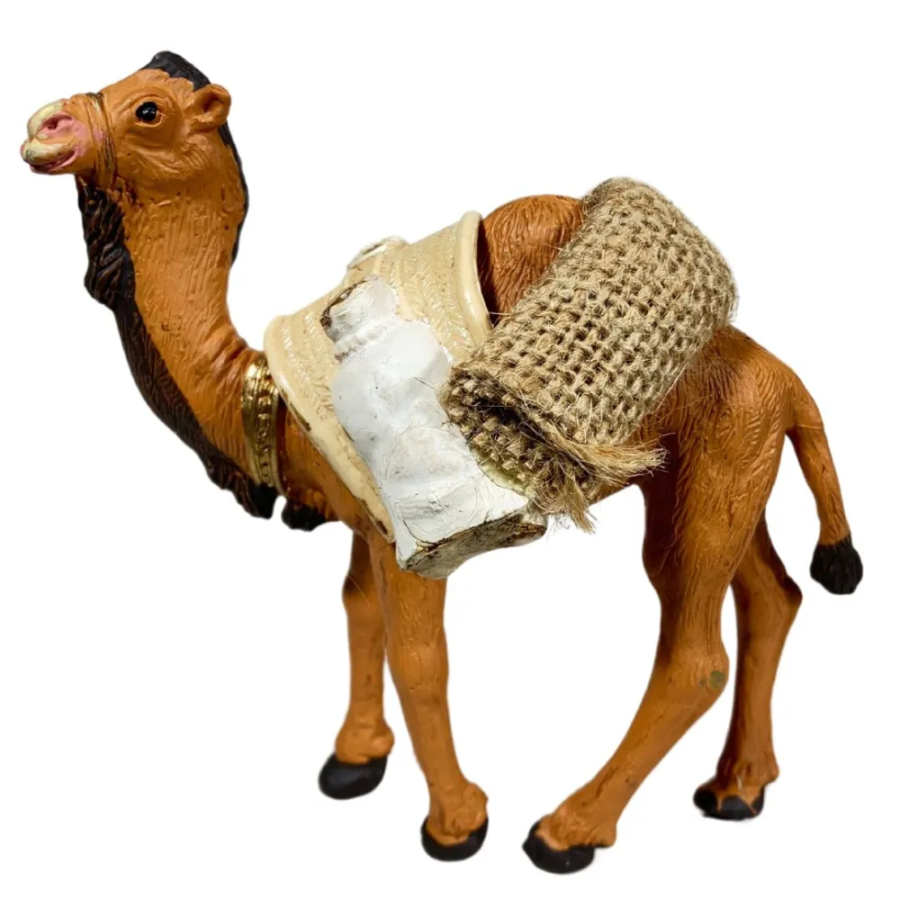 Loaded PVC Camel for 8–10 cm Nativity Figures