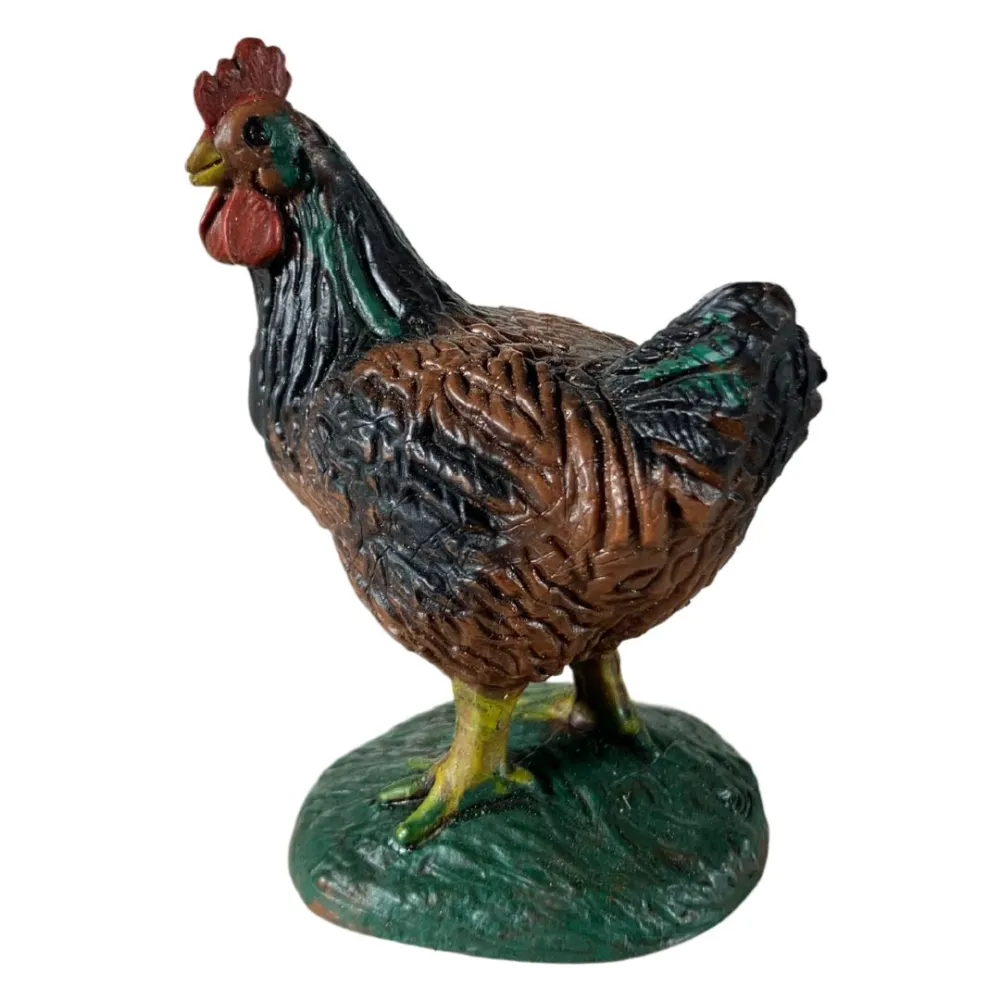 Set of Four PVC Poultry for 15–20 cm Nativity Figures