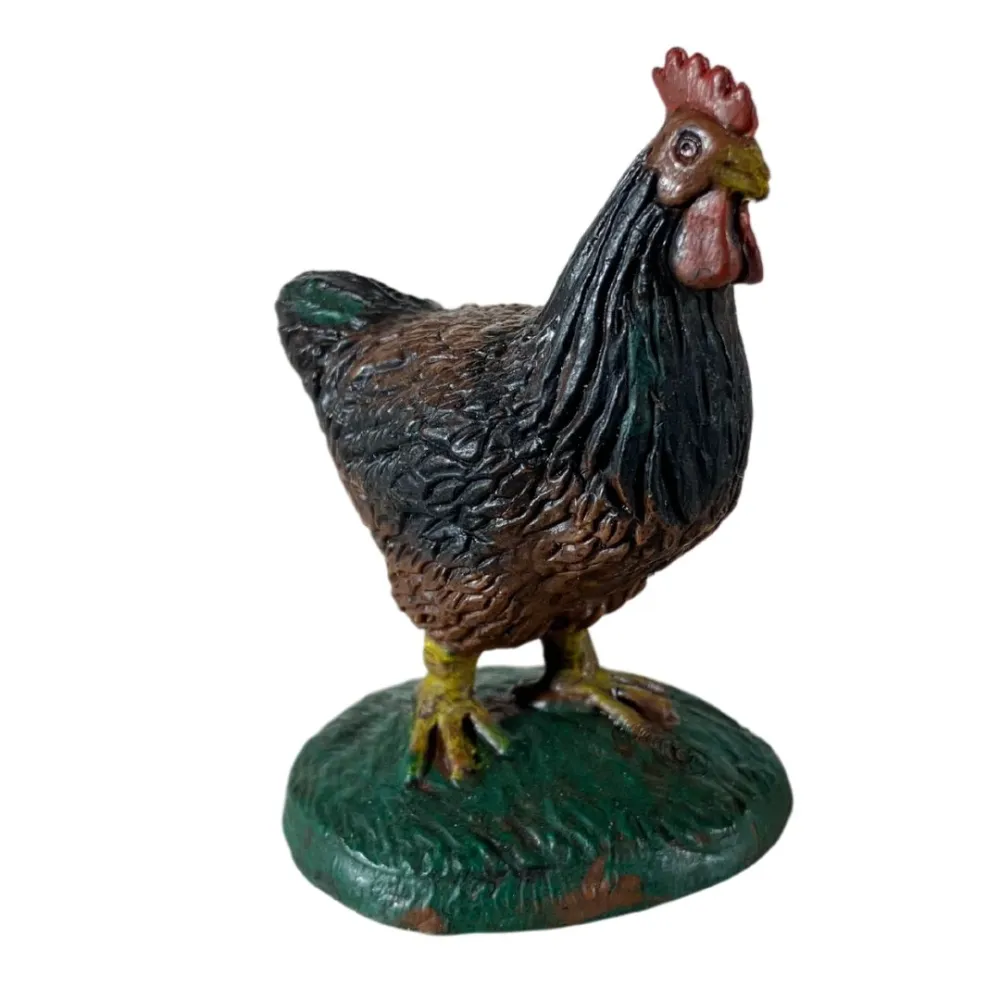Set of Four PVC Poultry for 15–20 cm Nativity Figures