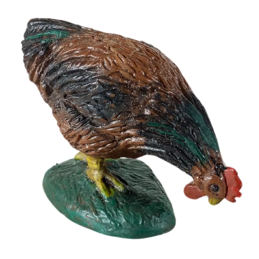 Set of Four PVC Poultry for 15–20 cm Nativity Figures