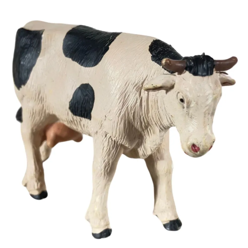PVC Cow for 8–10 cm Nativity Figures
