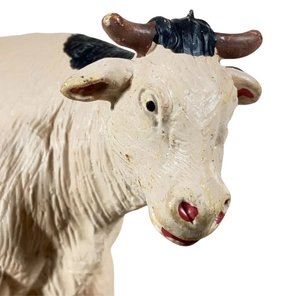 PVC Cow for 8–10 cm Nativity Figures
