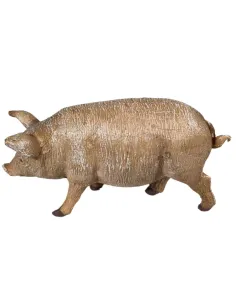 Maiale in pvc per statue da 15-20 cm 2