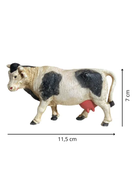 Mucca in pvc per statue da 12-15 cm