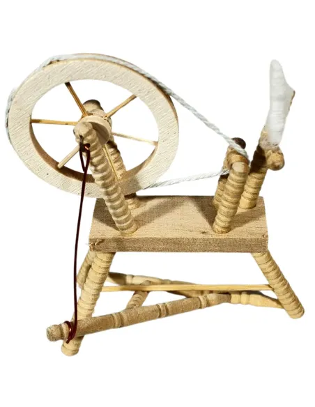 Spinning Wheel for 12–15 cm Nativity Figures