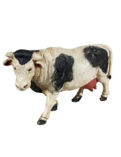 Mucca in pvc per statue da 12-15 cm