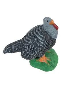 Tacchino in pvc per statue da 8-10 cm 2
