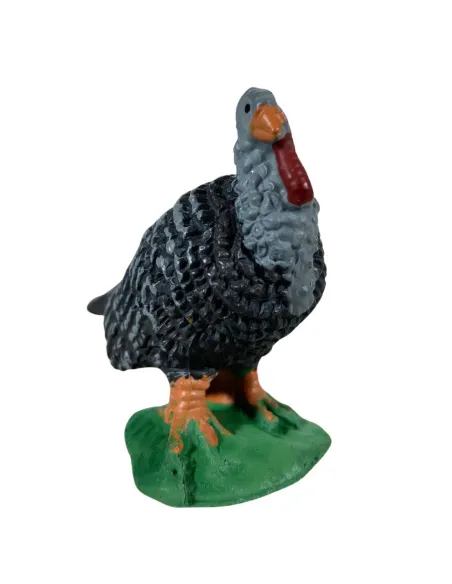 Tacchino in pvc per statue da 8-10 cm