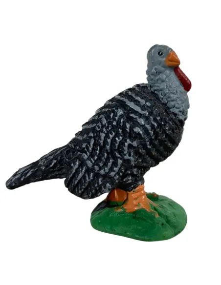 Tacchino in pvc per statue da 8-10 cm