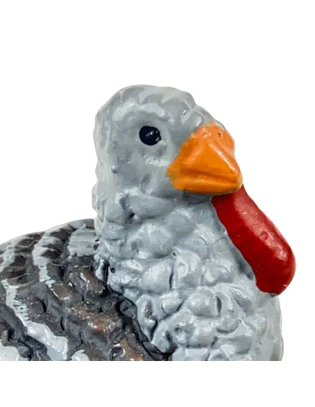 Tacchino in pvc per statue da 8-10 cm