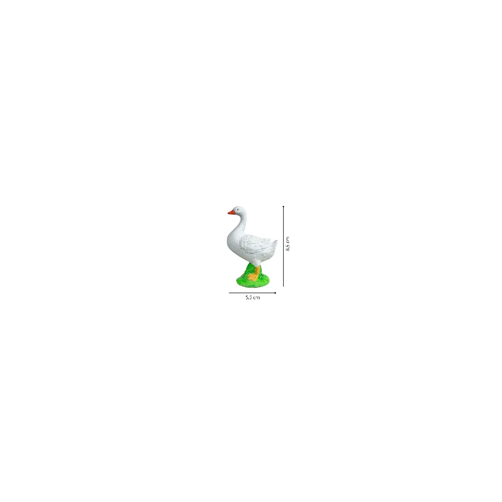 Resin Goose for 25–30 cm Nativity Figures