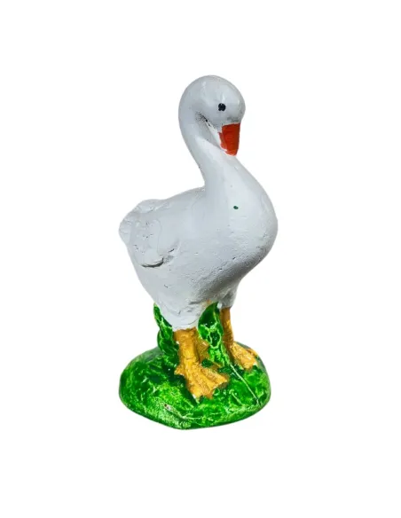 Resin Goose with Bent Neck for 25–30 cm Nativity Figures