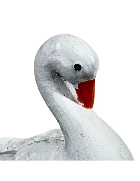 Resin Goose with Bent Neck for 25–30 cm Nativity Figures