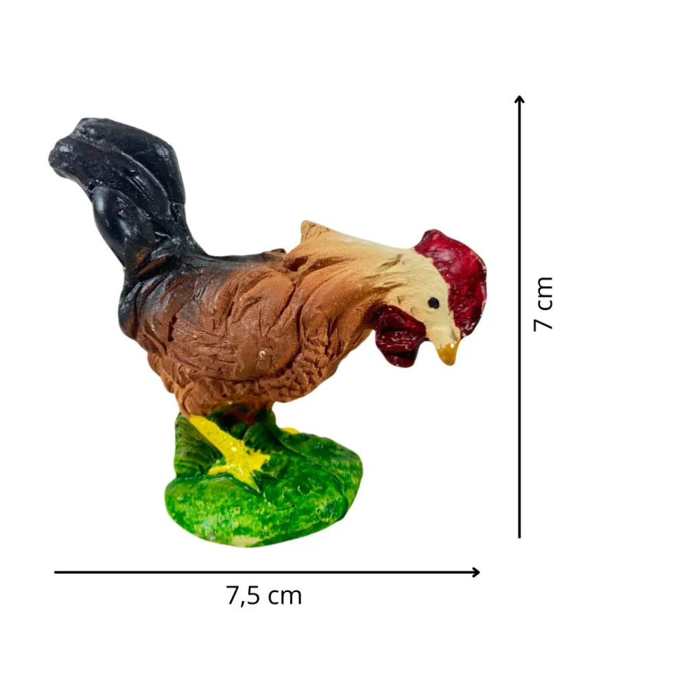 Resin Rooster for 25–30 cm Nativity Figures