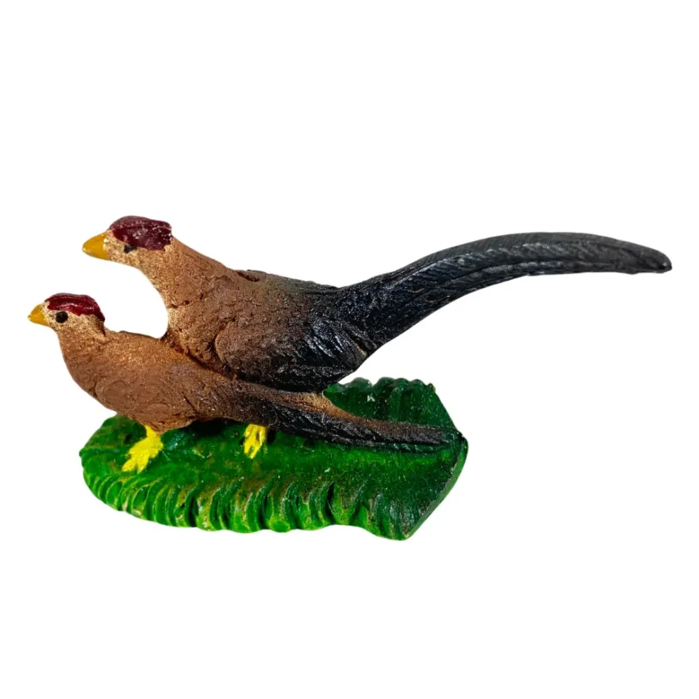 Pair of Resin Pheasants for 15–20 cm Nativity Figures
