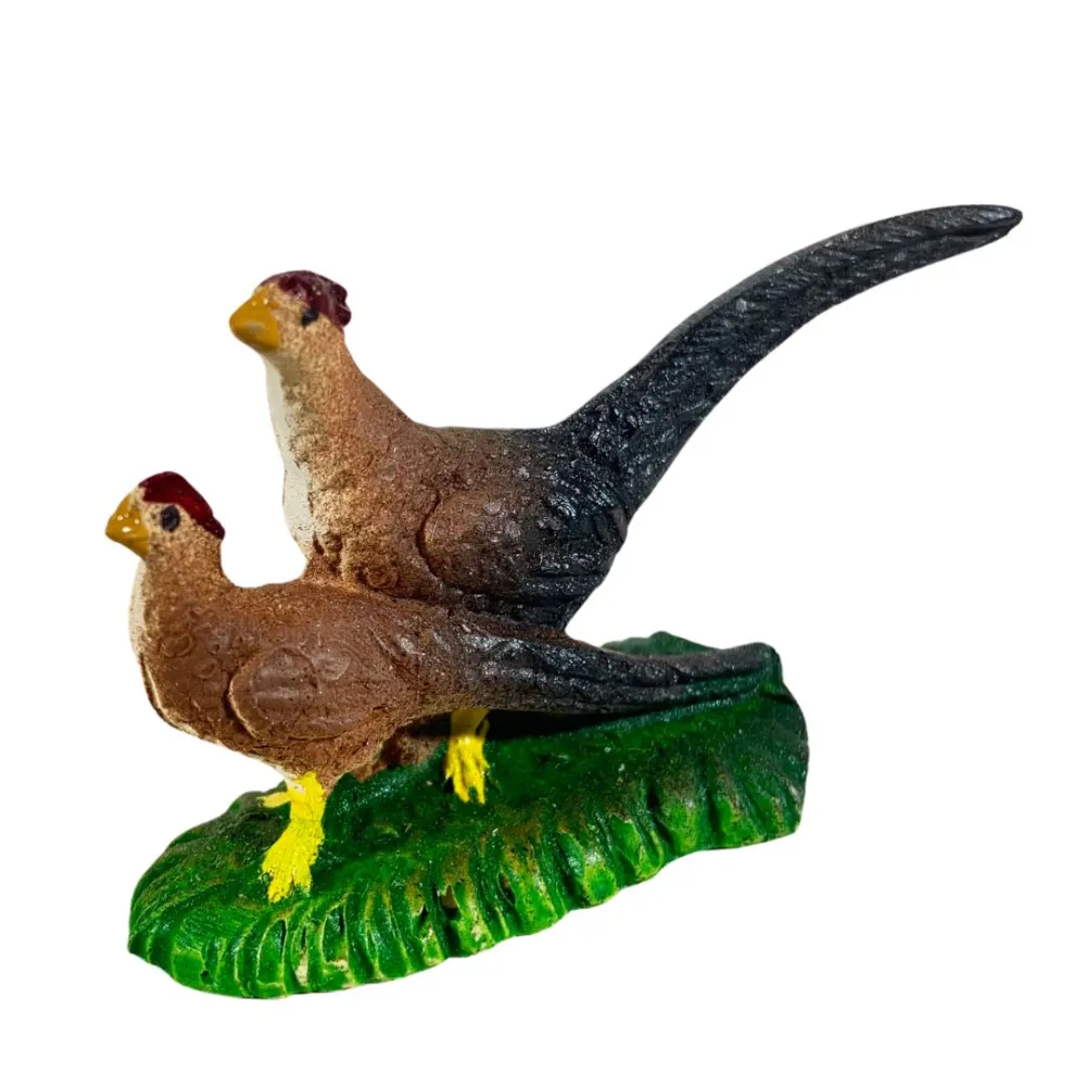 Pair of Resin Pheasants for 15–20 cm Nativity Figures