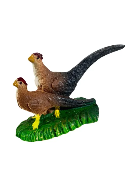 Pair of Resin Pheasants for 15–20 cm Nativity Figures