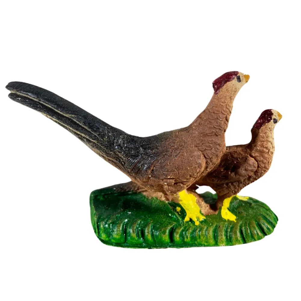 Pair of Resin Pheasants for 15–20 cm Nativity Figures