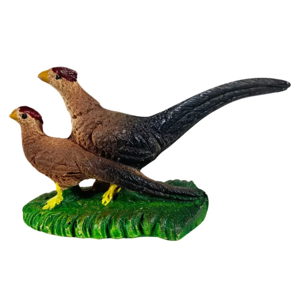 Pair of Resin Pheasants for 15–20 cm Nativity Figures