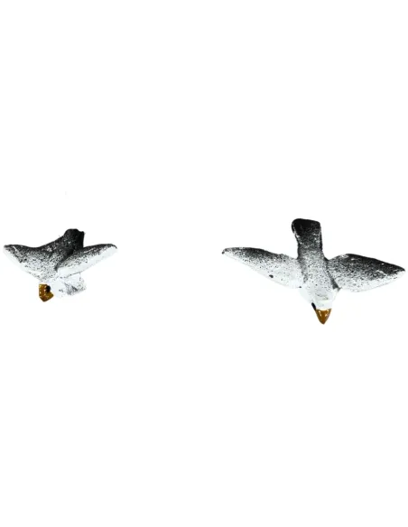 Flying Resin Doves for 12–15 cm Nativity Figures
