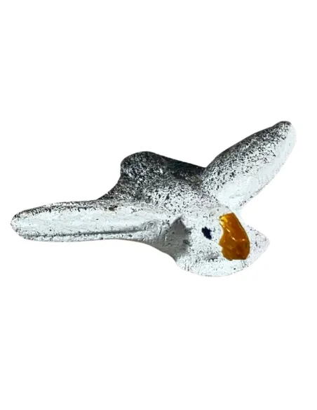 Colombe in volo in resina per statue da 12-15 cm