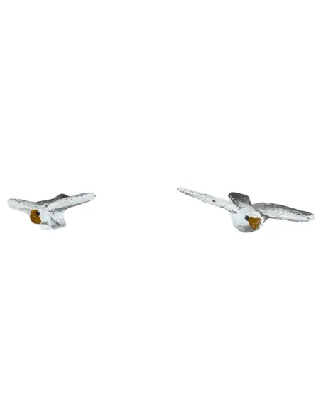 Flying Resin Doves for 12–15 cm Nativity Figures