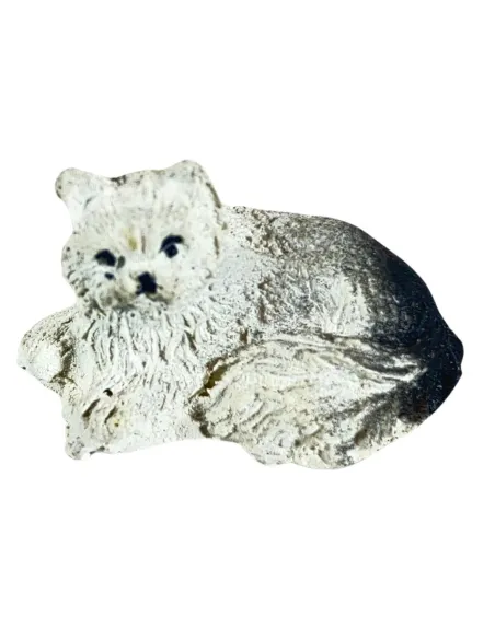 Set of Two Resin Cats for 8–10 cm Nativity Figures