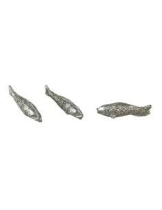 Set 3 pesci in resina per statue da 12-15 cm 2