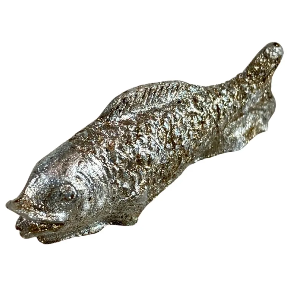 Set of Three Resin Fish for 12–15 cm Nativity Figures