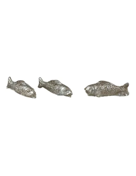 Set 3 pesci in resina per statue da 12-15 cm