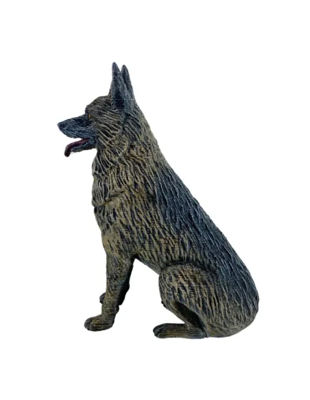 Pastore tedesco seduto per statue da 28-30 cm