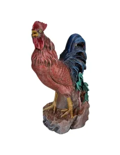 Gallo che canta marrone per statue da 28-30 cm 2