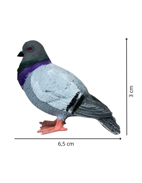 Piccione in piedi per statue da 28-30 cm