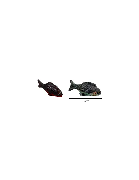 Set of Two Resin Fish for 30 cm Nativity Figures