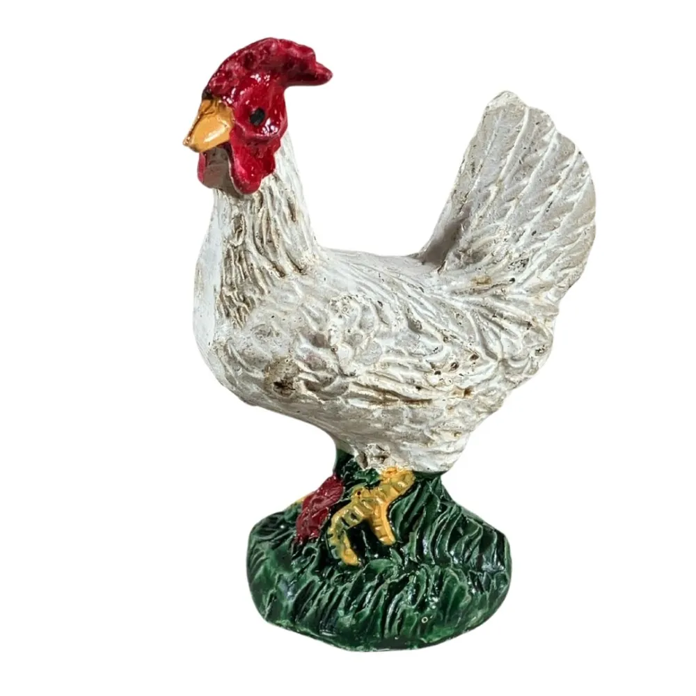 Set of Four Resin Farmyard Animals for 20 cm Nativity Figures