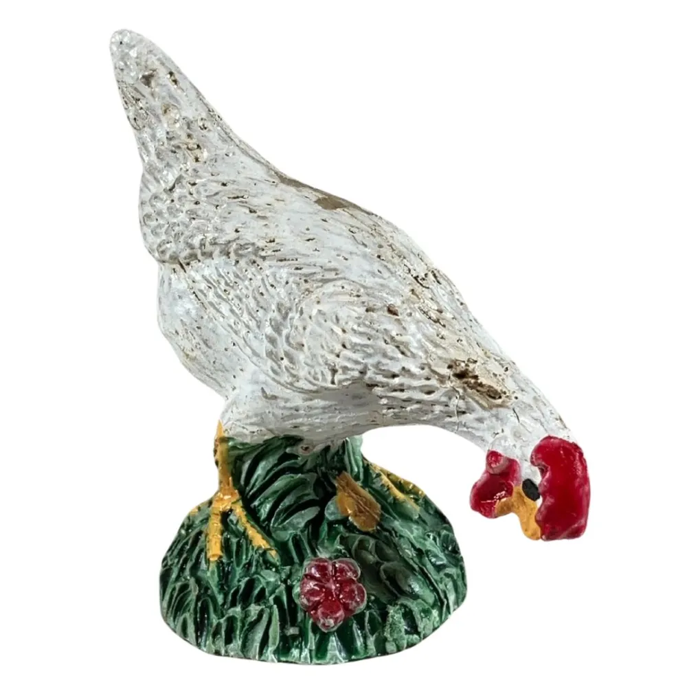 Set of Four Resin Farmyard Animals for 20 cm Nativity Figures